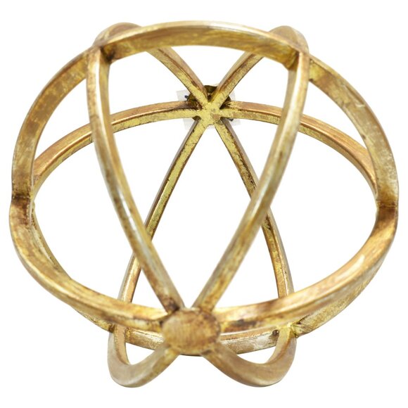 Adam & Friends Home Decor Metal Galena Atomic Ball Sculpture | 1-Piece - Picture 2 of 7